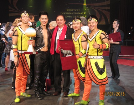 Xiếc Việt Nam đoạt giải cao tại Liên hoan Xiếc quốc tế Golden Circus Festival Du Roma Capital